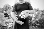 Hahausen bietet den perfekten Hintergrund für authentische Schwangerschaftsaufnahmen. 